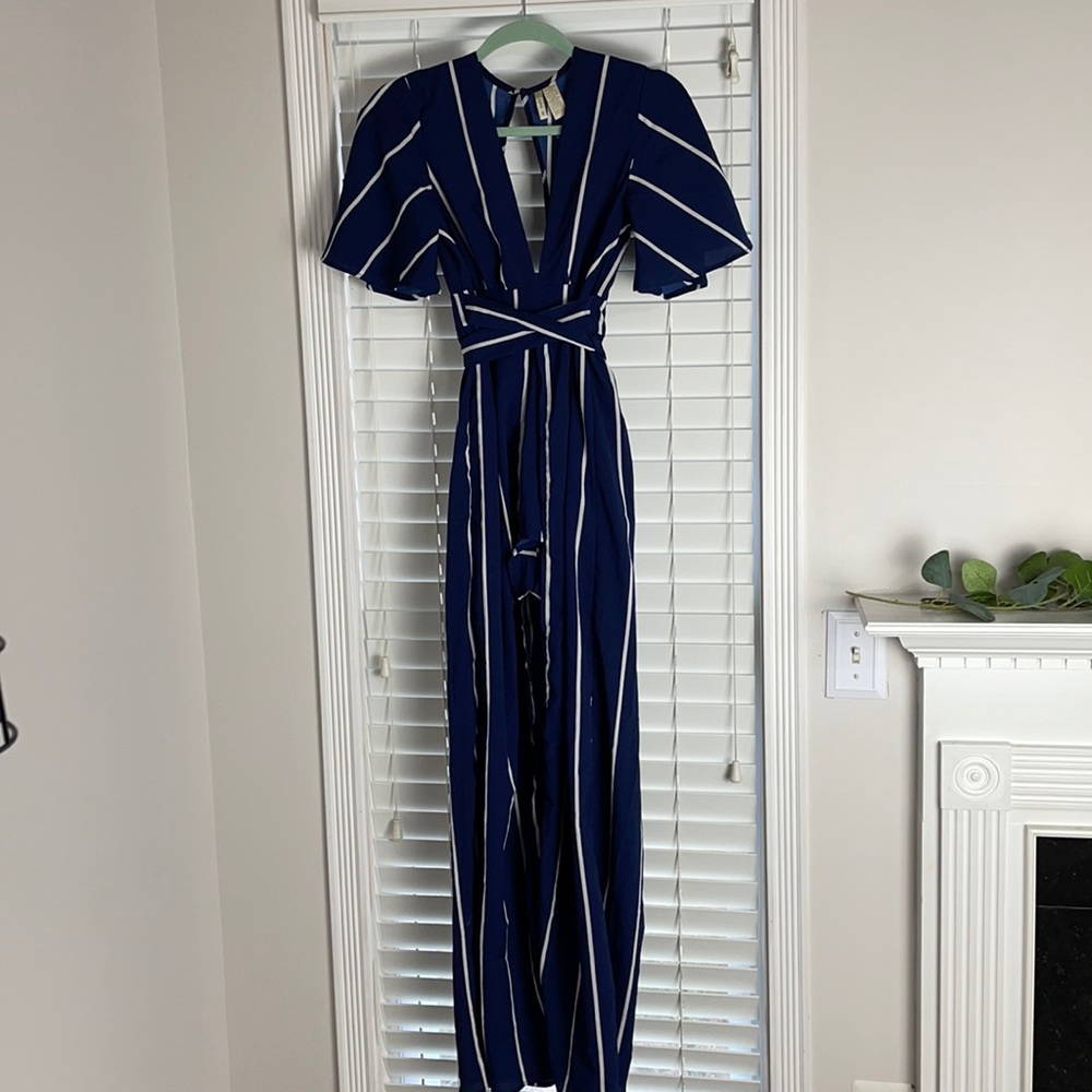 Jopua Blue open front dress (S)